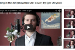 The Snowman OST - Walking In The Air (cover)