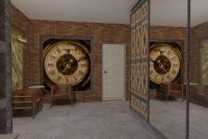 Визуализация квартиры в стиле лофт