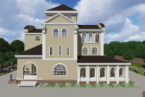 Визуализация фасад