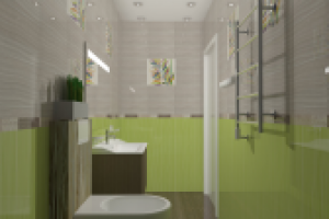 Дизайн-интерьера, гостевой санузел