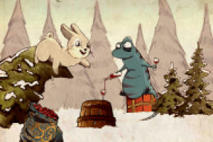 новогодняя открытка