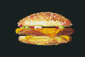 Постер hamburger