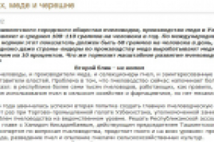 О пчелах, меде и черешне