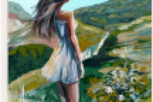 Девушка в Крыму