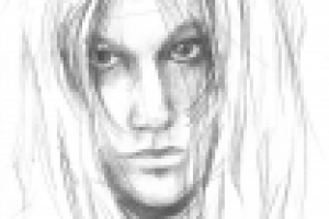 стилизованный портрет