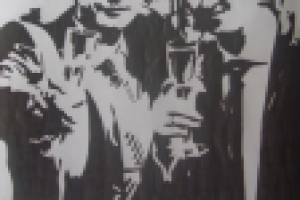 Рисунки чёрной гелевой ручкой на заказ