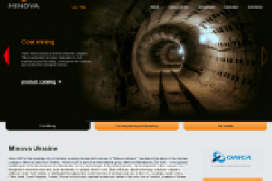 Разработка сайта для производителя продукции для угледобычи