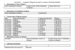 Перевод выписки с банковского счета