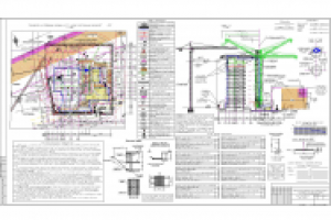 Проект производства работ краном на возведение здания башенным к