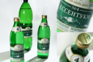 Редизайн этикета минеральной воды Ессентуки