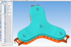 Приспособление для склейки полукорпусов