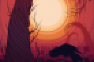 Halloween. Awful tree.