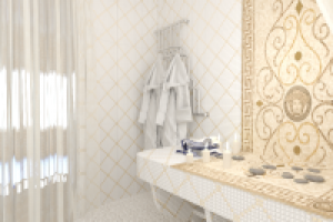 Душевая в банном комлексе