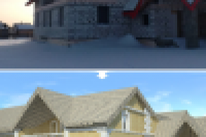 Оформление фасада здания