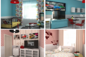 Гостиничный номер в стиле 70-ых годов