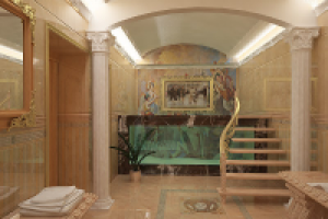 Бассейн на 15-ом этаже.