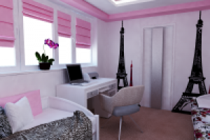 Детская. Девочки 13 и 20 лет. Перепроектировка зимнего сада.