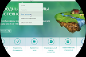 Front-end разработка сайта по очистке воды