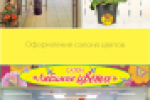 Оформления салона цветов