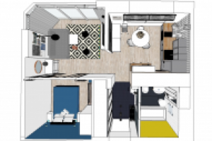 Квартира 45м2 Суханово Парк