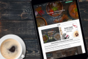 Лейдинг для кафе "Сулико