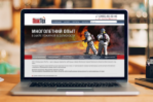 Сайт для компании "ПожТех"