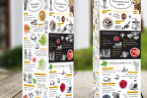 Барное меню для сети ресторанов "Дюшес"