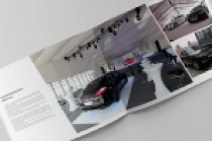 Многостраничная презентация для компании "А-Тент"