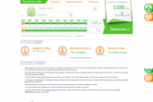 Сайт микрофинансовой организации