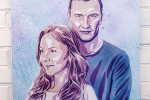 Портрет пары на заказ