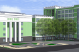 3D-модель здания бывшего Радиодома г. Самара.