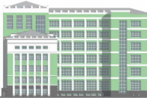 Чертеж фасада