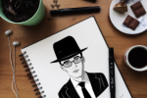 Векторный портрет на заказ