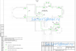 План расположения оборудования и прокладки кабельных трасс