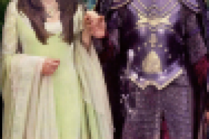 Арвен и Арагорн (король и королева из "Властелина Колец")