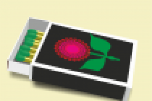 Коробок нарисованый в Кореле