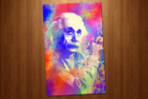 Коллаж Эйнштейн