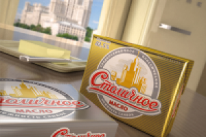 Масло "Столичное". Дизайн упаковки.