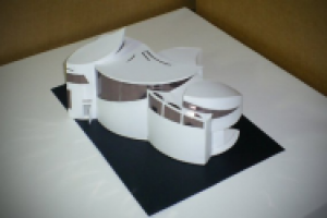 Макет коттеджа