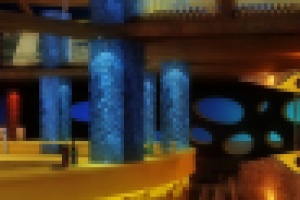 Интерьер, бар, атриум