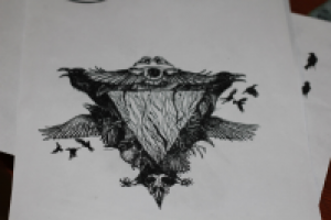 Эскиз тату