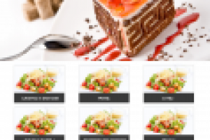 Проект сайта ресторана со сбором статистики по клиентам