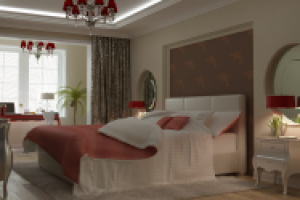 Спальня,балкон,санузел