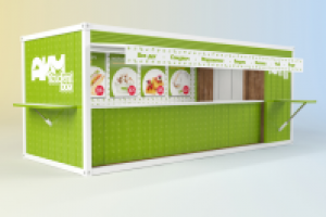 Контейнер бытовка кафе