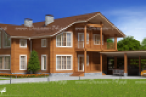 Коттедж 2 Лето день вид 1