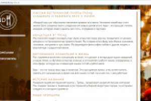 Описание концепции и миссии компании