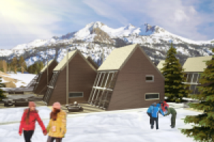 Проект лыжных домиков в Германии