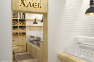 Хлебный отдел в магазине