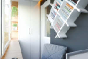 Балкон в квартире холостяка