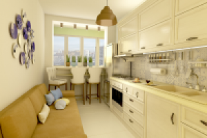 Кухня в стиле прованс